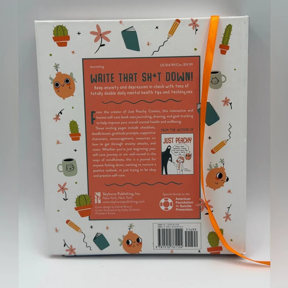 My Therapist Told Me To Journal: A Creative Mental Health Workbook- Brand New